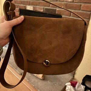 Madewell Large Dakota Saddle Crossbody